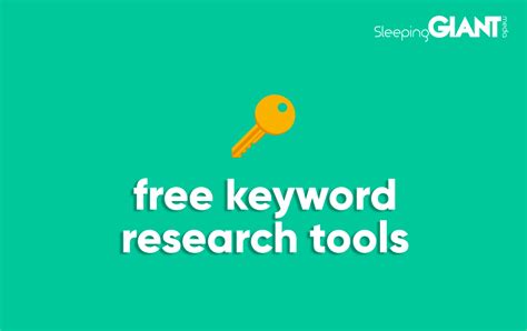 Free Keyword Research Tools For SEO PPC