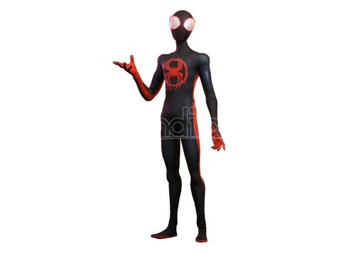 HOT TOYS Spider Man Across The Spider Verse Movie Masterpiece Action Figura Miles Morales