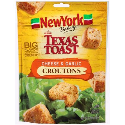 New York Bakery The Original Texas Toast Croutons Cheese Garlic Pack