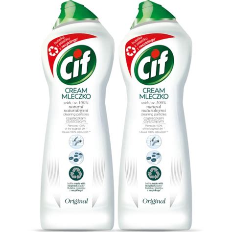 Cif Cream Original Mleczko Do Czyszczenia 2x780g 9896525246 Allegro Pl