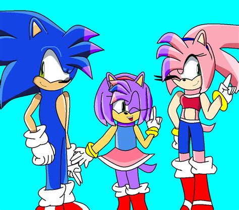 Sonic and Amy's kids by Claudia-the-cat on DeviantArt