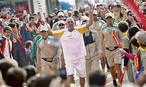 Tocha olímpica promove atrações durante tour pelo Grande ABC 20 07