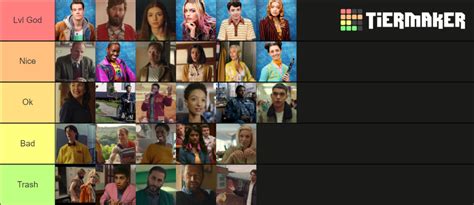 Sex Education ALL CHARACTERS Tier List Community Rankings TierMaker