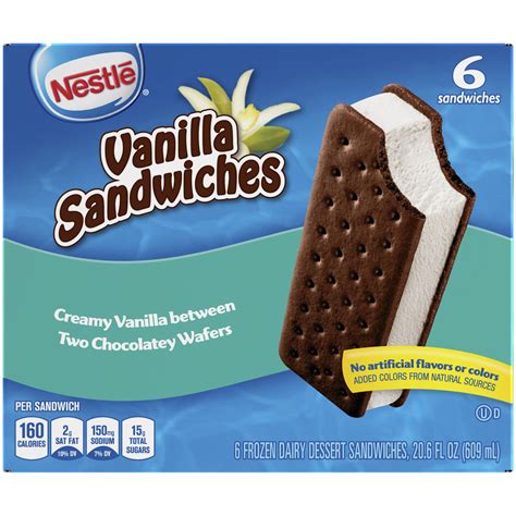 Nestle Ice Cream Sandwich Nutrition Facts | Besto Blog