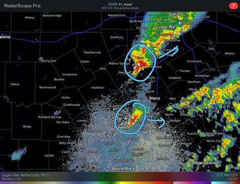 Nws Fort Worth On Twitter 7 19 Pm Two Strong Storms Located South Of