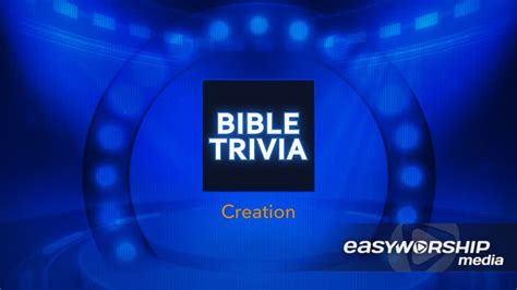 Bible Trivia Creation by Playback Media - EasyWorship Media