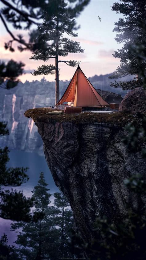 Lie comfortably and enjoy the sound of rain#rain #camping #rainsounds #
