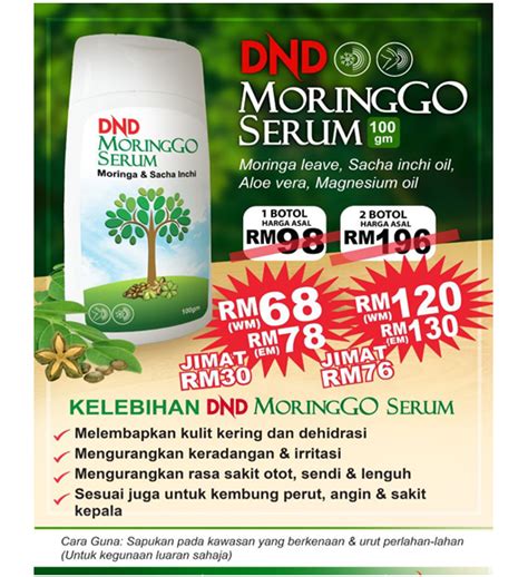 DND MORINGGO SERUM Dr Noordin Darus Formula