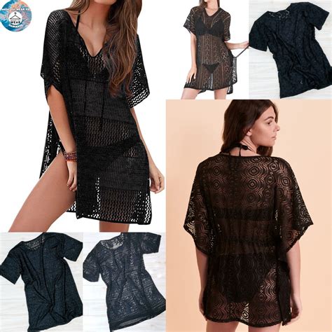 Black Trunks Cover Up Sexy Women Summer Beach Suit Bikini Cover Up