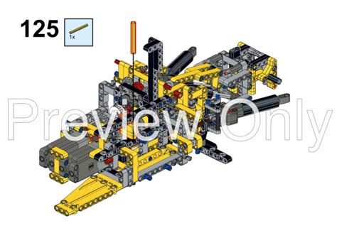 LEGO MOC 42131 alternate: Snow Groomer by alter-lego | Rebrickable ...