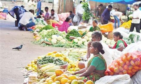 Vegetables Being Sold At Fixed Prices At Rythu Bazaars Official