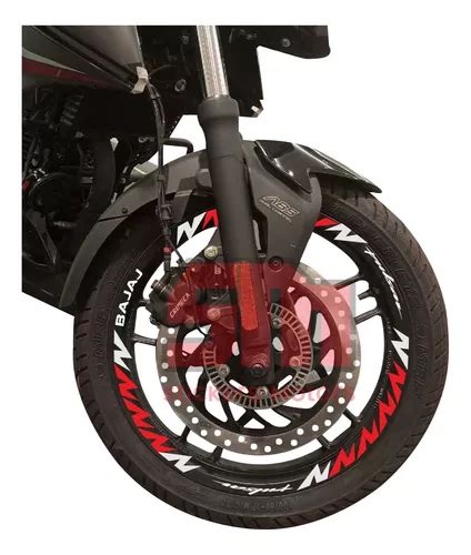 Stickers Reflejantes Moto Pulsar Ns Rs N250 N160 Nid 2049 Cuotas