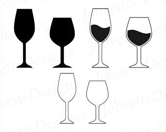 wine glass silhouette clipart 10 free Cliparts | Download images on Clipground 2024