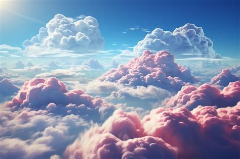 Premium Photo | Clouds and sky in the vector art illustration