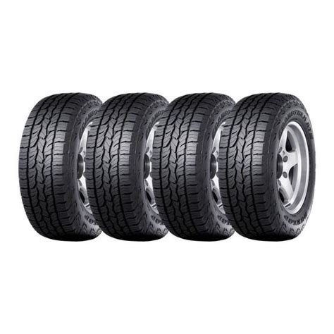 Kit 4 Pneus Dunlop Aro 15 235 75R15 Grandtrek AT 5 104 101S Pneu Para