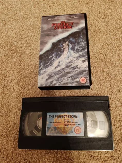 The Perfect Storm Vhs Mark Wahlberg George Clooney Eur Picclick Fr