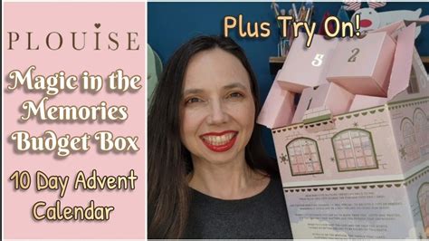 P Louise Magic In The Memories Budget Box Advent Calendar Try On