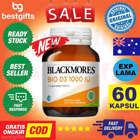 Jual Blackmores Vitamin D Iu Bio D Vit D Iu Antioksidan