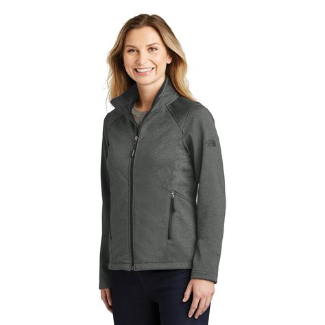 The North Face Nf0a3lgy Ladies Ridgeline Soft Shell Jacket Dark Grey