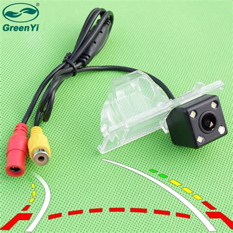 GreenYi Trajectory Car Rear View BackUp Reverse Parking Camera For