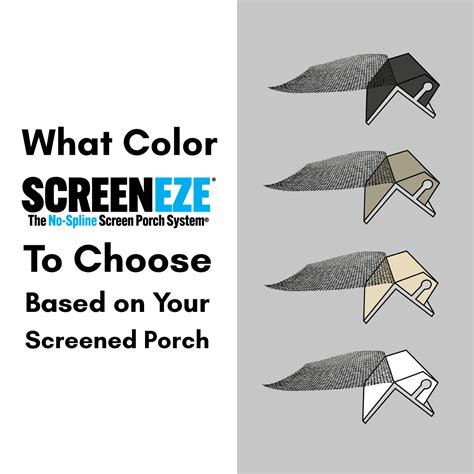 Screeneze No Spline Screen Porch Systems