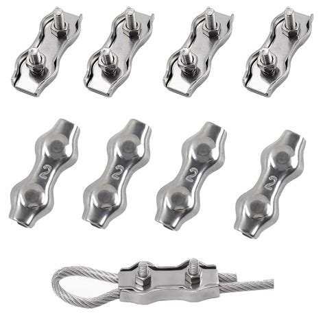 Zacisk kablowy M2 ze stali nierdzewnej 304, zacisk kablowy Duplex Clip