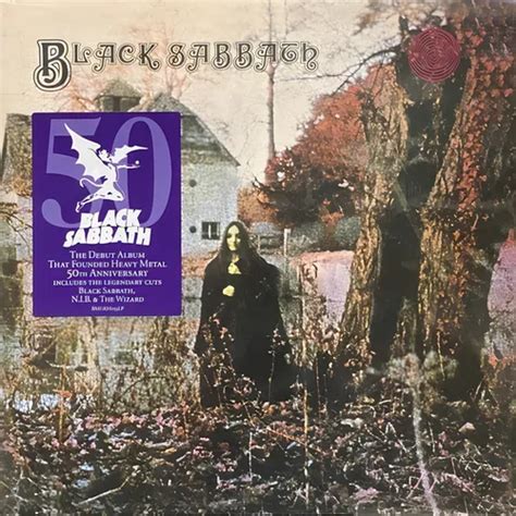 Black Sabbath Álbum Black Sabbath Lp Vinil 180g Novo Lacrado Versão Do álbum Remasterizado