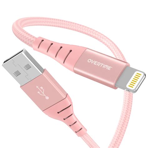 Overtime Apple Mfi Certified 6 Braided Lightning To Usb Cable 2 Pack 20467756 Hsn