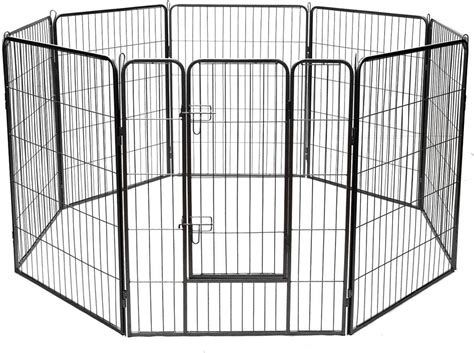 Giantex 40 168 Panel Pet Playpen With Door Foldable Dog