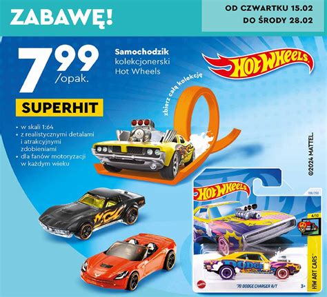 Samochodzik Dodge Charger Hot Wheels Cena Promocje Opinie Sklep