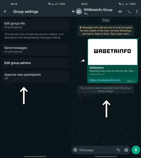 WhatsApp cambia las cosas con su nueva función aprobar participantes