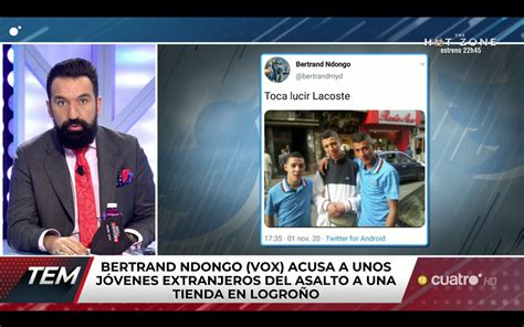 Todo Es Mentira On Twitter La Cuenta De Bertrand Ndongo De Vox