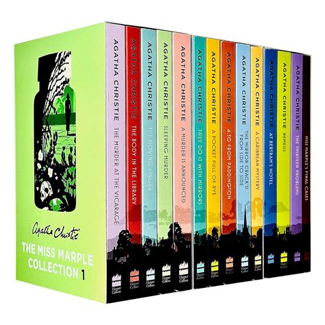 Miss Marple Complete Mysteries Series Books Collection Set By