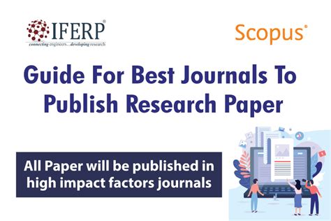 Guide For Best Journals To Publish Research Paper