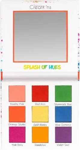 Paleta De Sombras Splash Of Hues Vol De Beauty Creations En Venta En