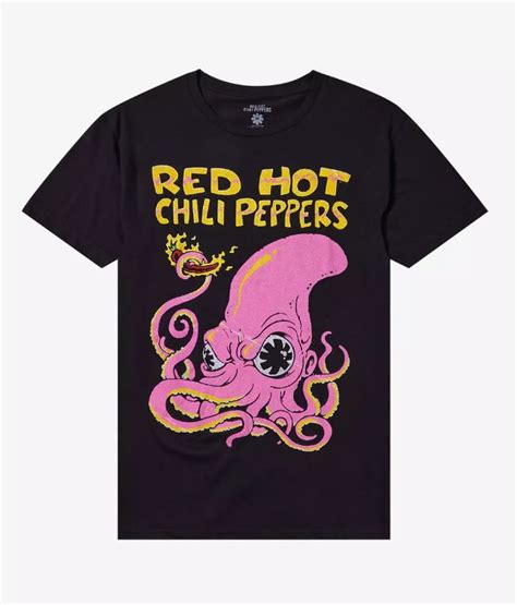 Red Hot Chili Peppers Octopus T Shirt Swag Shirts