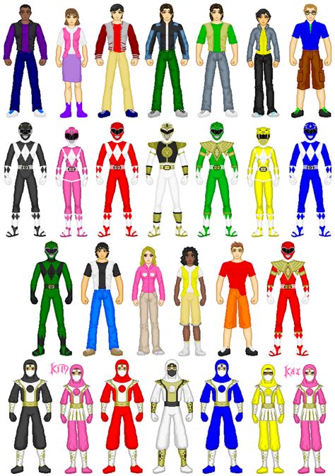 Mighty Morphin Power Rangers by exguardian on DeviantArt