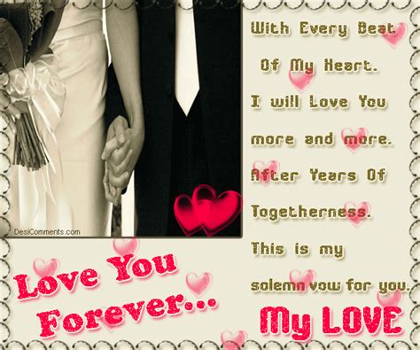 Love you forever my love - DesiComments.com