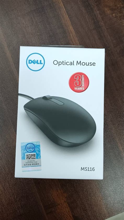 Dell Ms116 1000dpi Usb Wired Optical Mouse At Rs 600 Piece Andheri East Mumbai Id