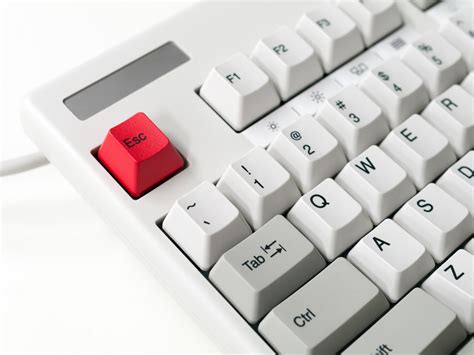 Keyboard with Red Escape Key image - Free stock photo - Public Domain photo - CC0 Images