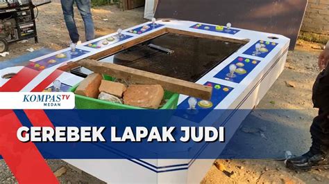 Tim Gabungan Gerebek Lapak Judi Dan Narkoba Di Kutalimbaru YouTube