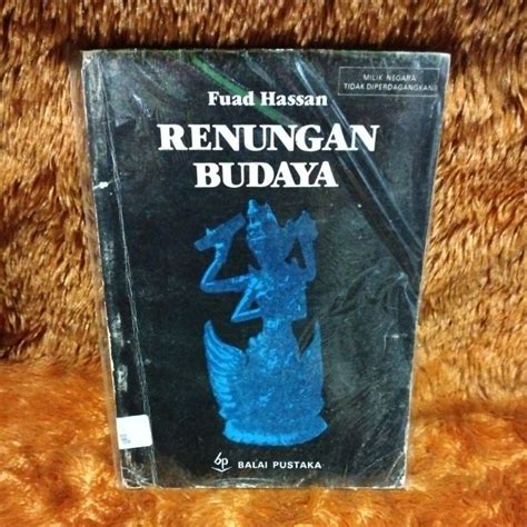 Jual Buku Renungan Budaya Fuad Hassan Shopee Indonesia