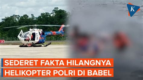 Fakta Helikopter Polri Yang Hilang Kontak Di Perairan Bangka Belitung