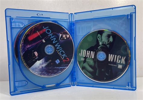 John Wick Chapters 1 3 2020 3 Blu Ray Disc 3 DVD Ubuy India