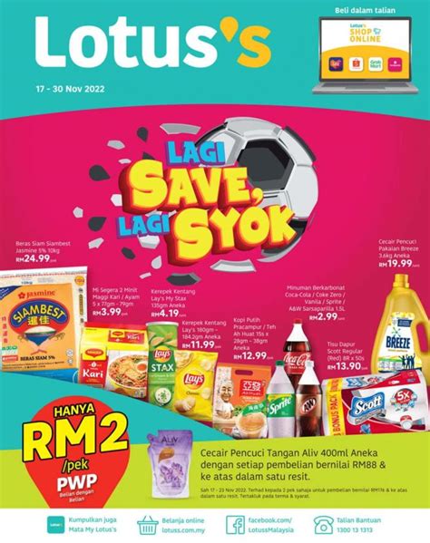 Lotuss Lebih Jimat Promotion Catalogue 17 Nov 2022 30 Nov 2022