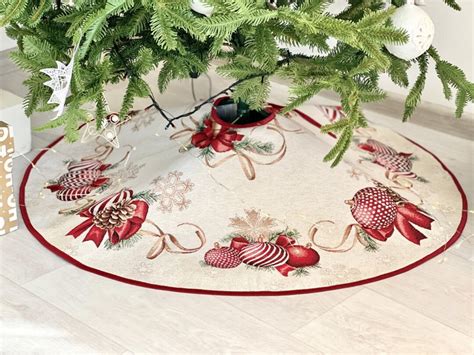 Christmas Tree Skirt. Christmas Tree Decoration. Tapestry Christmas ...