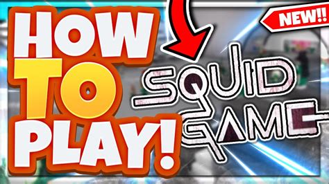 How To Start A Game In Roblox Squid Game How To Play Roblox Squid Game