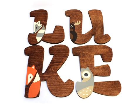 How To Paint Woodland Creature Letters Craftcuts Community