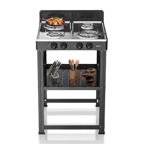 Saachi Burner Hot Plate With Stand NL HP BK Saachi