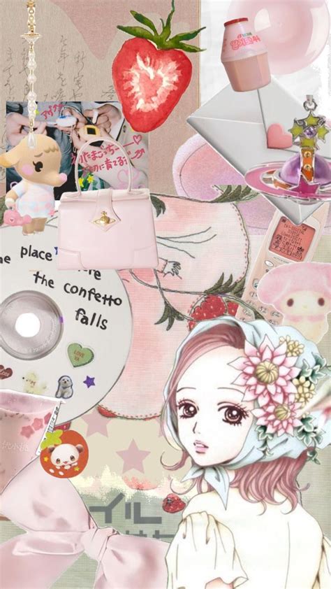 Nana Nanaanime Viviennewestwood Pink Iphone Wallpaper Kawaii